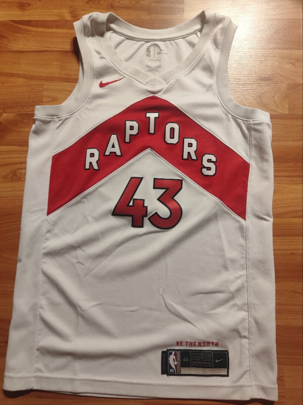 Jordan Pascal Siakam Raptors Dri-Fit Jersey - Picture 2 of 6